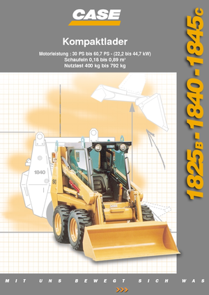 Mini încărcătoare Case 1840