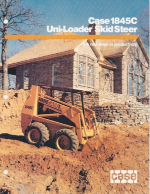 Mini încărcătoare Case 1845C 