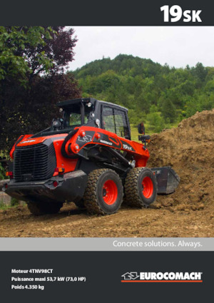 Mini încărcătoare Eurocomach 19 SK