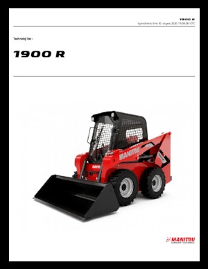 Mini încărcătoare Manitou 1900R