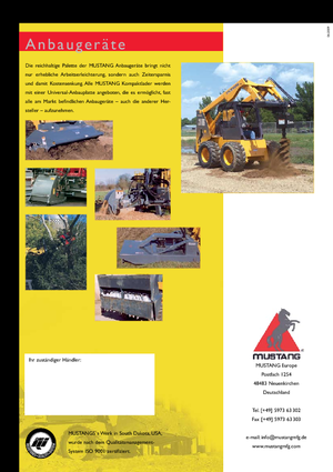 Mini încărcătoare Mustang 2012