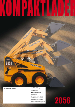 Mini încărcătoare Mustang 2056