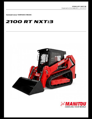 Mini încărcătoare Manitou 2100RT NXT:3