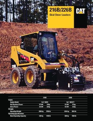 Mini încărcătoare Caterpillar 226B