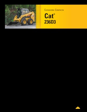 Mini încărcătoare Caterpillar 236D Series 3