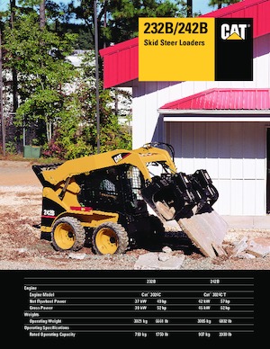 Mini încărcătoare Caterpillar 232B