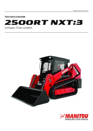 Mini încărcătoare Manitou 2500RT NXT:3