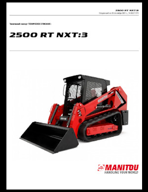 Mini încărcătoare Manitou 2500RT NXT:3