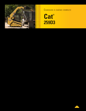 Mini încărcătoare Caterpillar 259D Serie 3 Deltalader