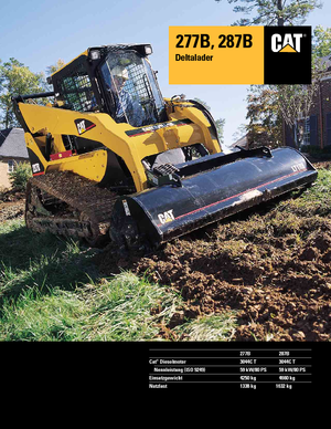 Mini încărcătoare Caterpillar 277 B