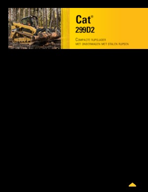 Mini încărcătoare Caterpillar 299D2