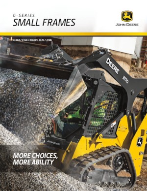 Mini încărcătoare John Deere Construction 316GR