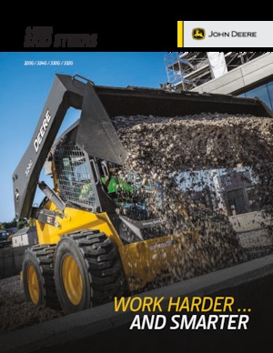 Mini încărcătoare John Deere Construction 330G