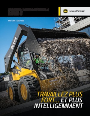 Mini încărcătoare John Deere Construction 330G