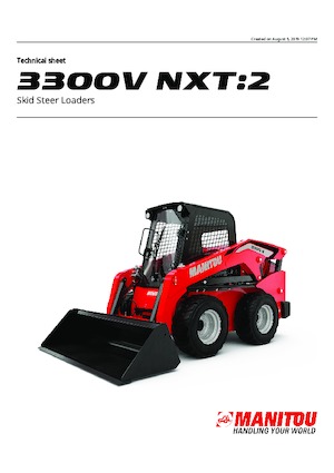 Mini încărcătoare Manitou 3300V NXT:2