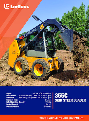 Mini încărcătoare Liugong 355C