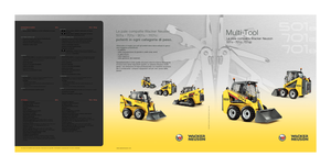 Mini încărcătoare Wacker Neuson 701 s