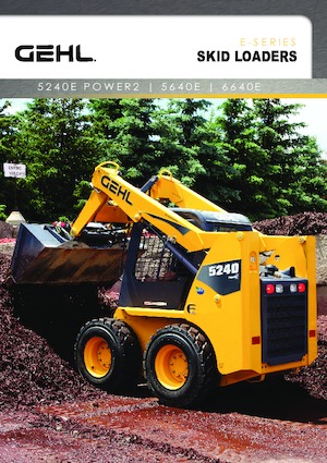 Mini încărcătoare Gehl 6640E