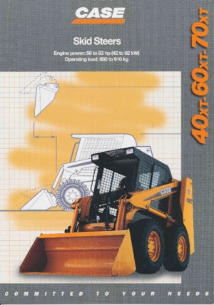 Mini încărcătoare Case 60XT