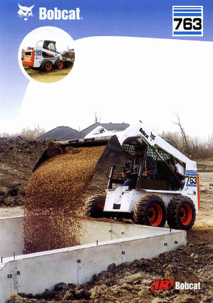 Mini încărcătoare Bobcat 763 F