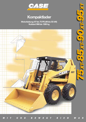 Mini încărcătoare Case 75 XT