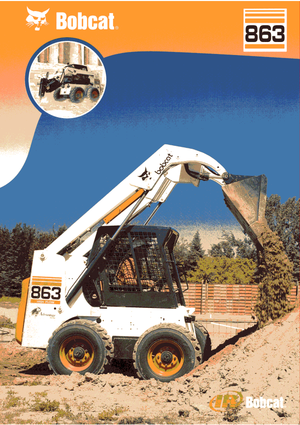 Mini încărcătoare Bobcat 863 G H