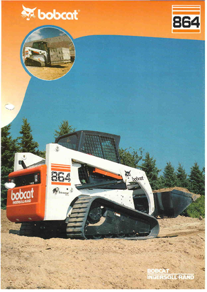 Mini încărcătoare Bobcat 864 G