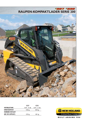 Mini încărcătoare New Holland C232