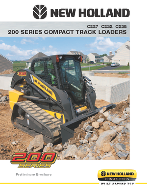 Mini încărcătoare New Holland C232