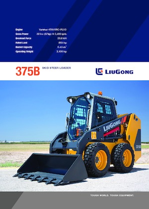 Mini încărcătoare Liugong 375B