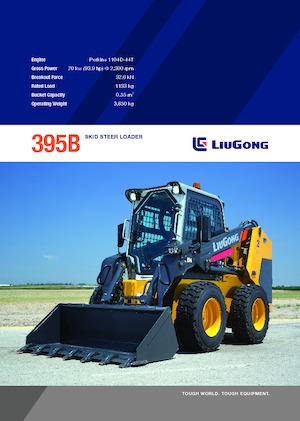 Mini încărcătoare Liugong 395B