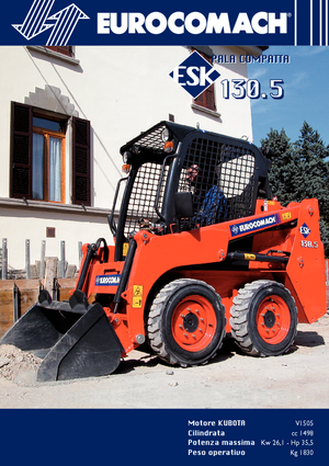 Mini încărcătoare Eurocomach ESK 130.5