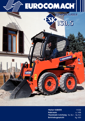 Mini încărcătoare Eurocomach ESK 130.5