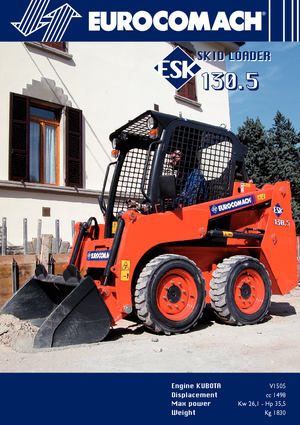 Mini încărcătoare Eurocomach ESK 130.5