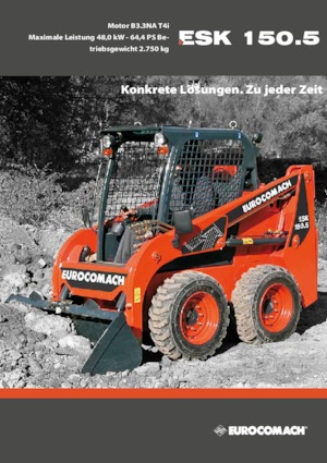 Mini încărcătoare Eurocomach ESK 150.5
