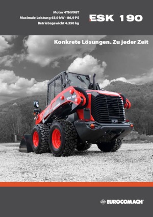 Mini încărcătoare Eurocomach ESK 190