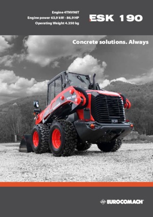 Mini încărcătoare Eurocomach ESK 190