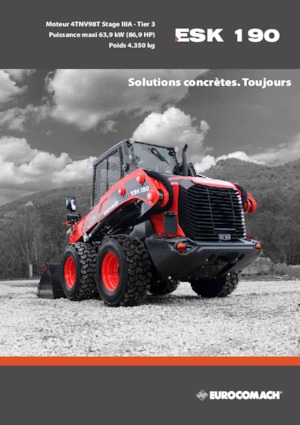 Mini încărcătoare Eurocomach ESK 190