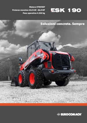 Mini încărcătoare Eurocomach ESK 190