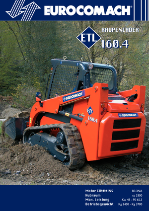 Mini încărcătoare Eurocomach ETL 160.4