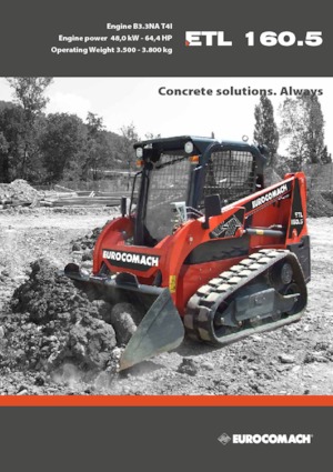 Mini încărcătoare Eurocomach ETL 160.5