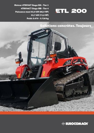 Mini încărcătoare Eurocomach 20 TL