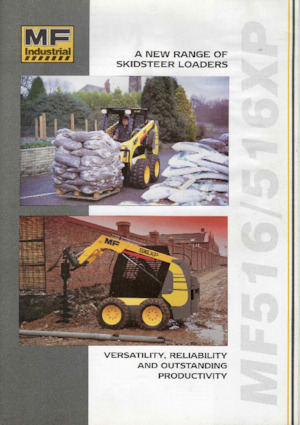 Mini încărcătoare MF Industrial MF 516 XP