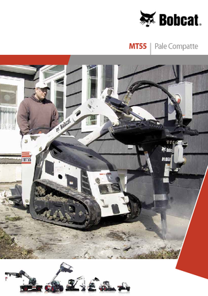 Mini încărcătoare Bobcat MT55