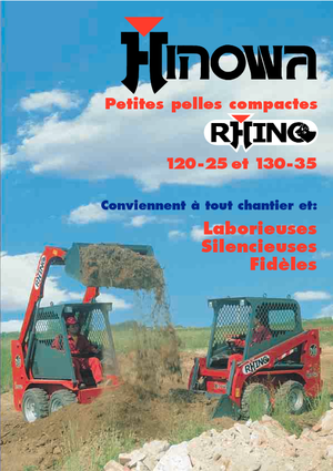 Mini încărcătoare Hinowa Rhino 130-35