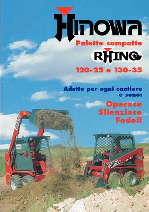 Mini încărcătoare Hinowa Rhino 130-35