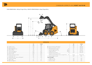 Mini încărcătoare JCB Robot 160