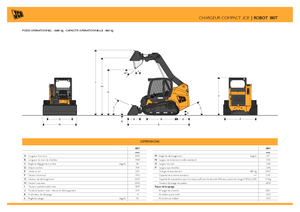 Mini încărcătoare JCB Robot 180 T