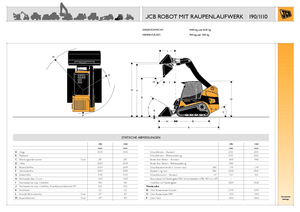 Mini încărcătoare JCB Robot 190 HF T