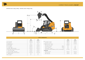 Mini încărcătoare JCB Robot 1110